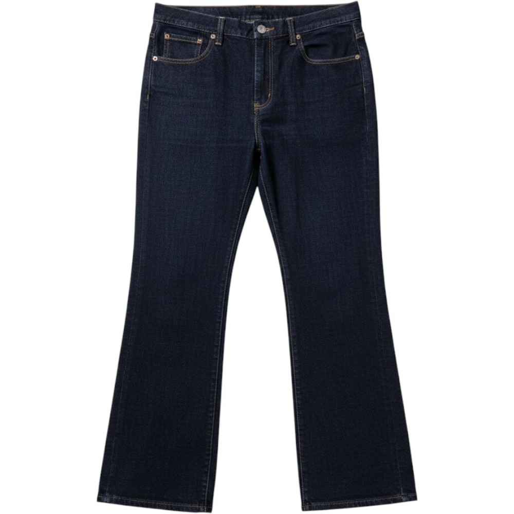 Lauren Ralph Lauren Womens Dark Wash Bootcut  Sz 14 Jeans Blue Denim 32 Inseam